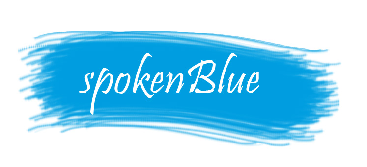 spokenBlue - Logo